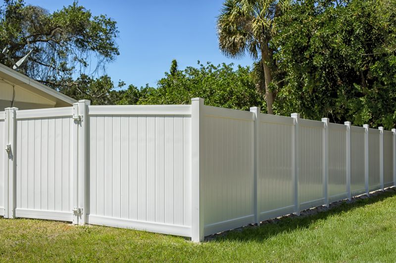 Modern Vinyl Fence